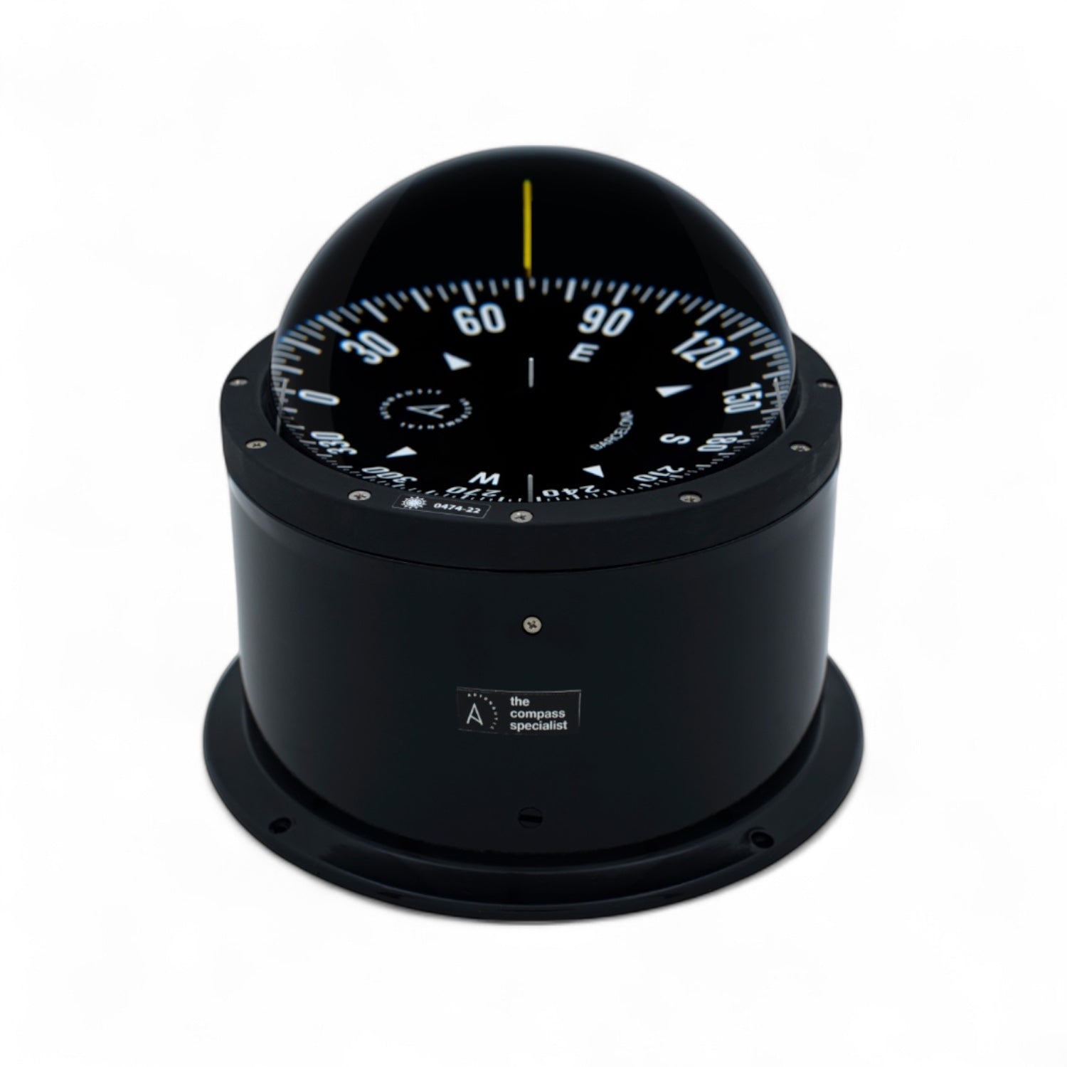 Autonautic CHE Deck Mount Kompas – 140 mm | Professioneel Flush Kompas voor Zeil- & Motorboten