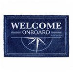 Doormat Welcome on Board (50 × 75 cm) - non-slip, UV-resistant, 2 colours