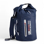 Dry bag Thalassa 25L in zwart en blauw