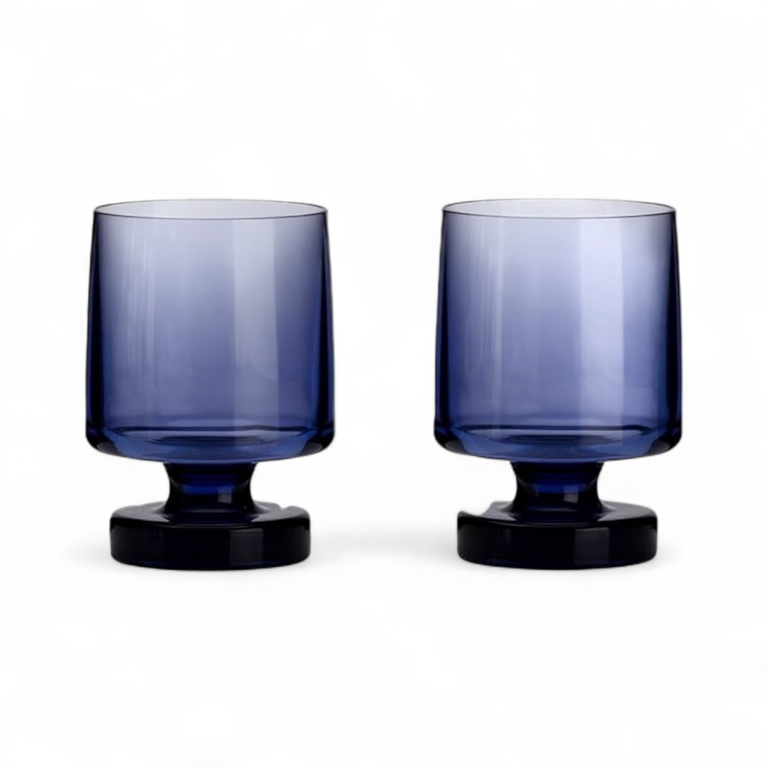 Flamefield Acrylic Heavy Base Stacking Goblet – 2 Stuks (340ml | Blauw)