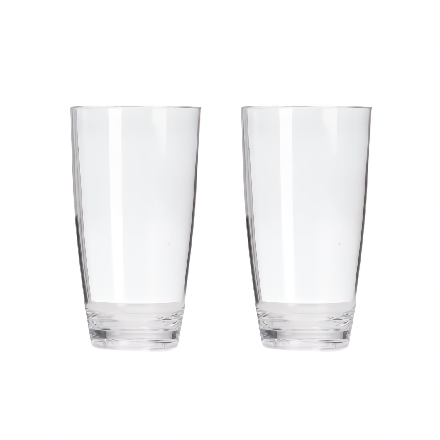 Flamefield Onbreekbare Hoge Tumblerglazen – Set van 2