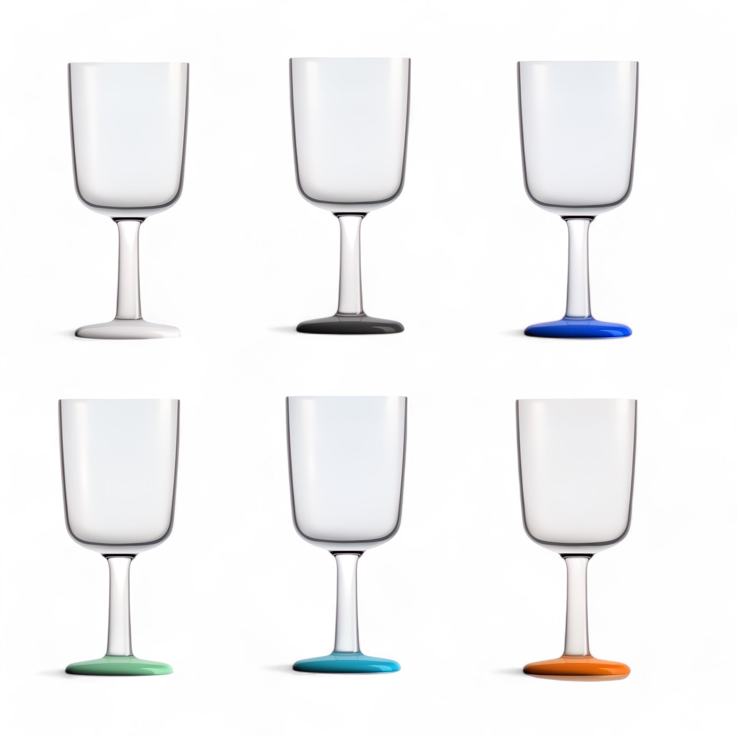 Marc Newson design wijnglas 300 ml – onbreekbaar Tritan in 6 kleuren