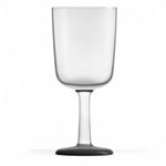 Marc Newson design wijnglas Tritan met zwarte voetMarc Newson design wijnglas Tritan met zwarte voet