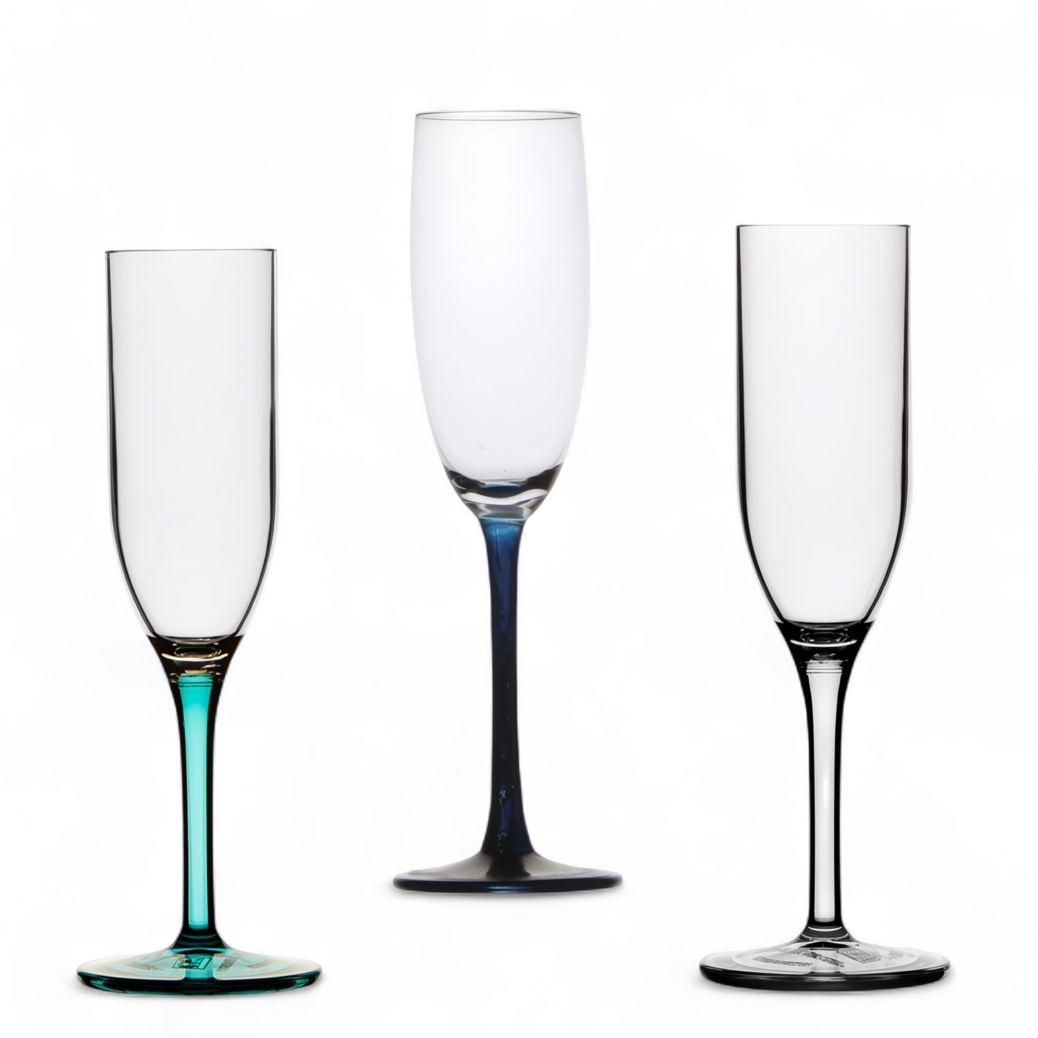 Marine Business champagneglas Party Ecozen – 170ml, onbreekbaar, antislip, 3 kleuren