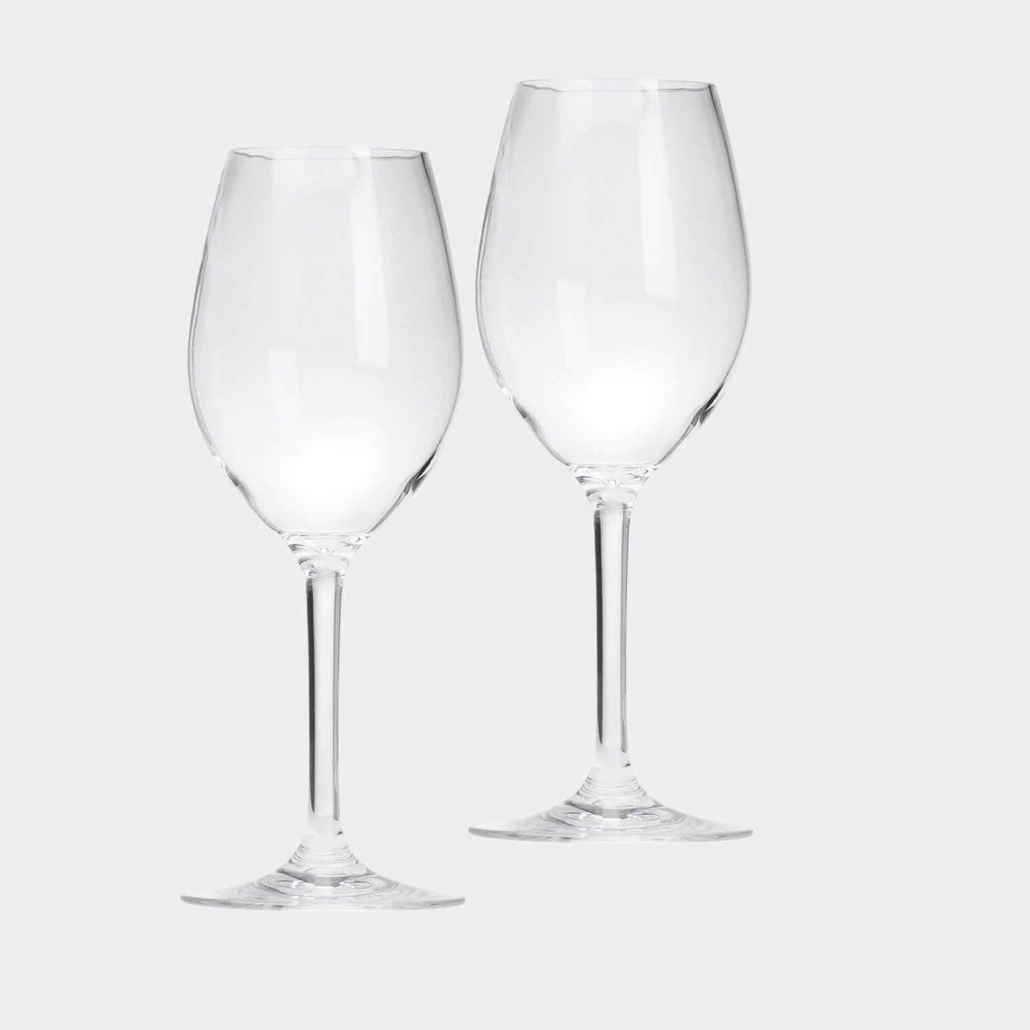 Flamefield goblet wijnglas 340 ml (set van 2) – tijdloos en onbreekbaar acrylglas