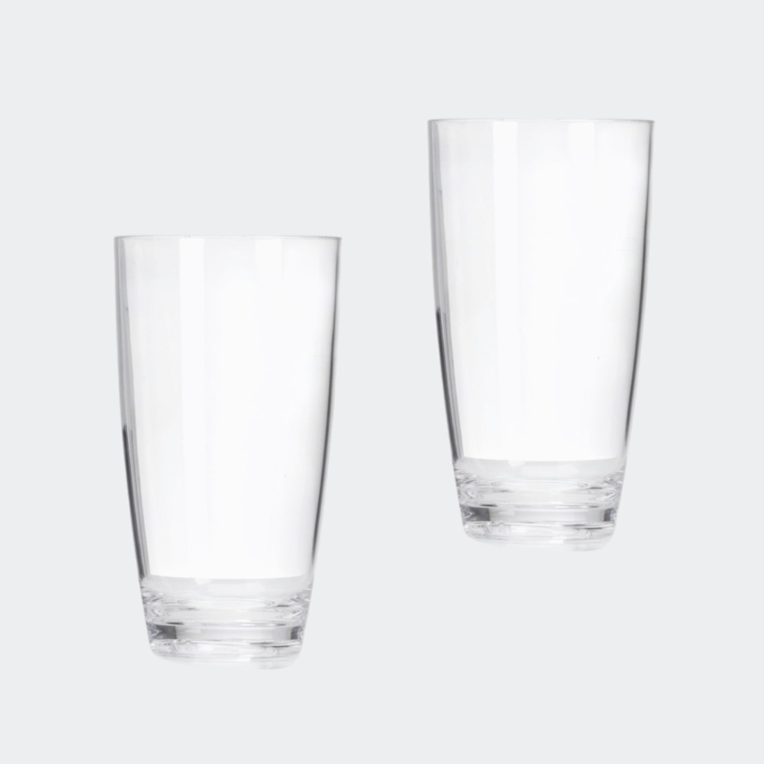 Flamefield longdrinkglas Goblet 465 ml (set van 2) – onbreekbaar en kristalhelder acryl