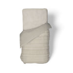 Santorini Quilt single ecru