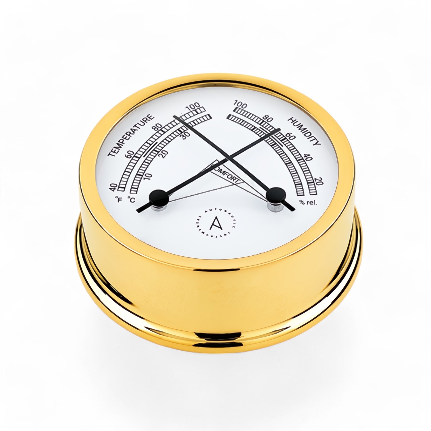 Autonautic Atlantic 95 comfortmeter - met comfort zone, eenvoudige montage (95 x 35 mm)