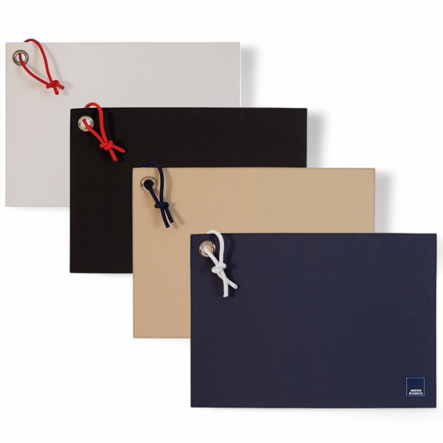 Waterproof placemat sail set van 2 – waterdicht, antislip & vlekbestendig in 4 kleuren