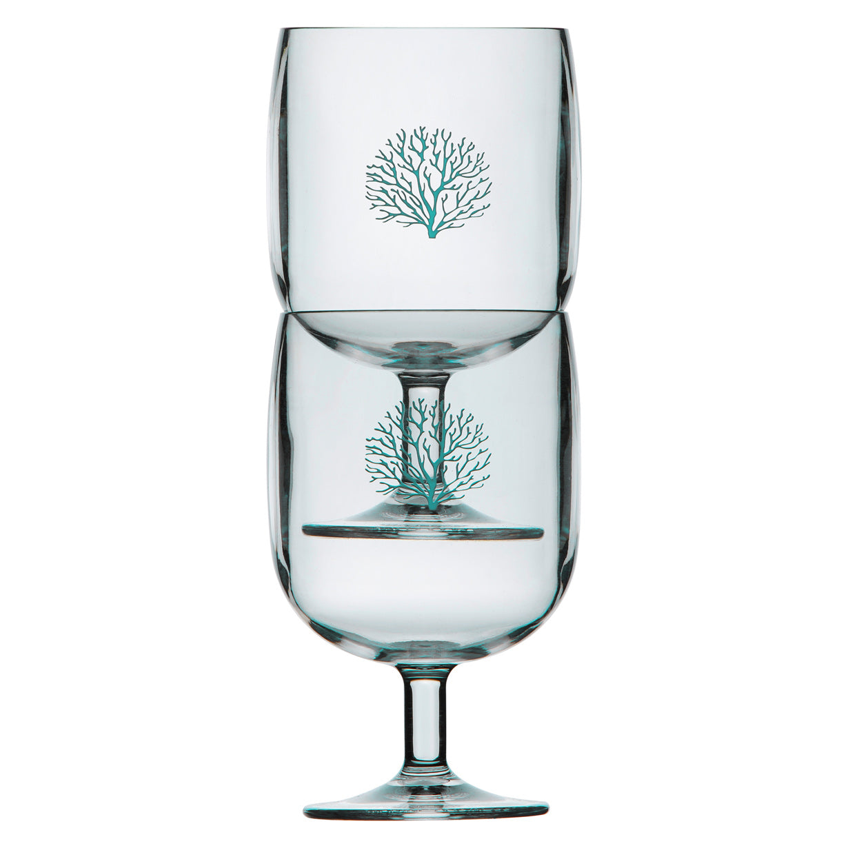 Marine Business Wine Glass Harmony Mare - Blue Ecozen 200 ml