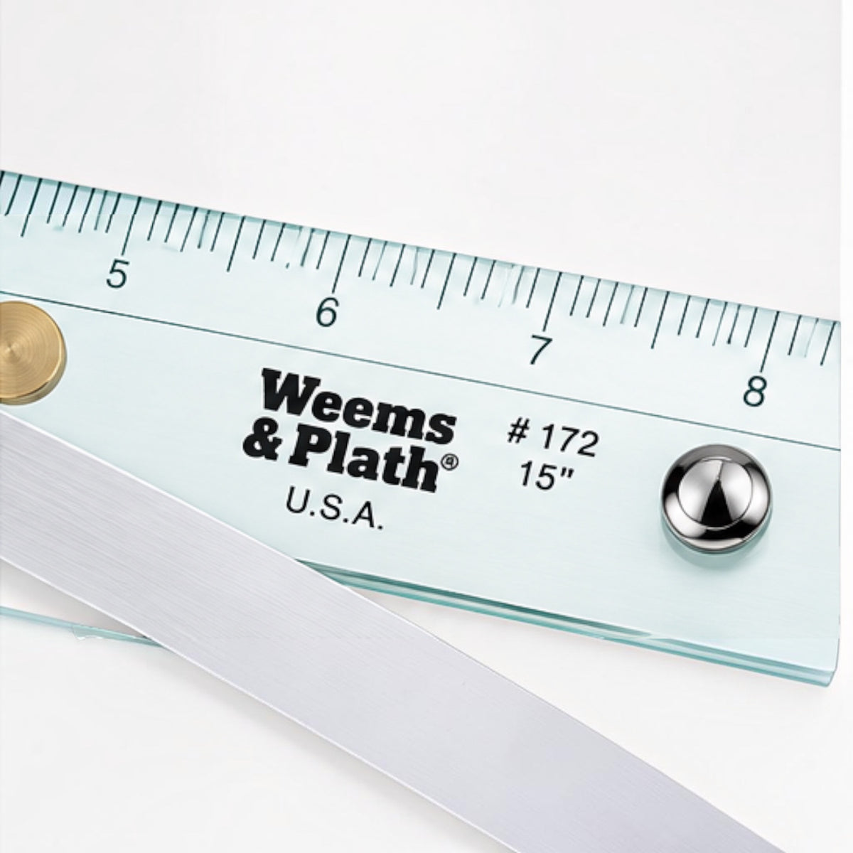 15__Weems_Plath_15__Brushed_Aluminum_Arms_Parallel_Rule