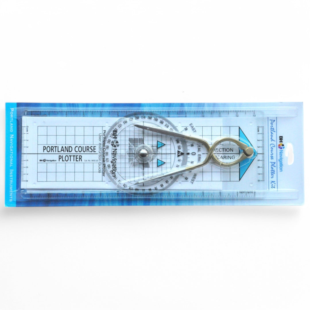 Portland course plotter kit – complete navigatieset met kaartplotter en 7-inch eenhandspasser