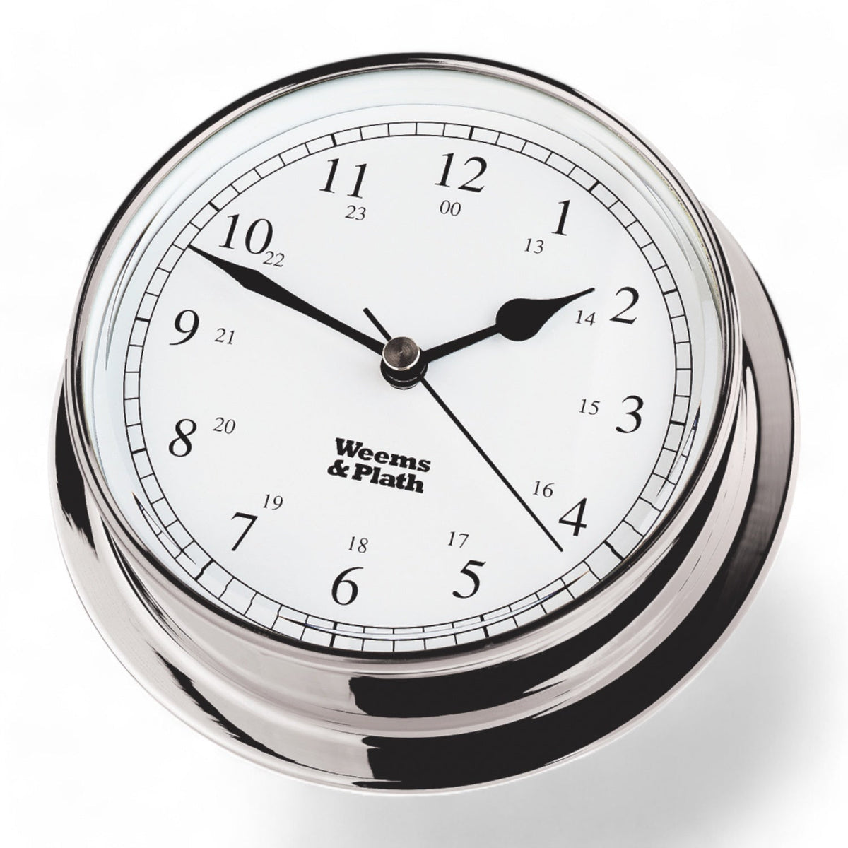 Weems & Plath Endurance 085 scheepsklok 105 mm – messing of chroom