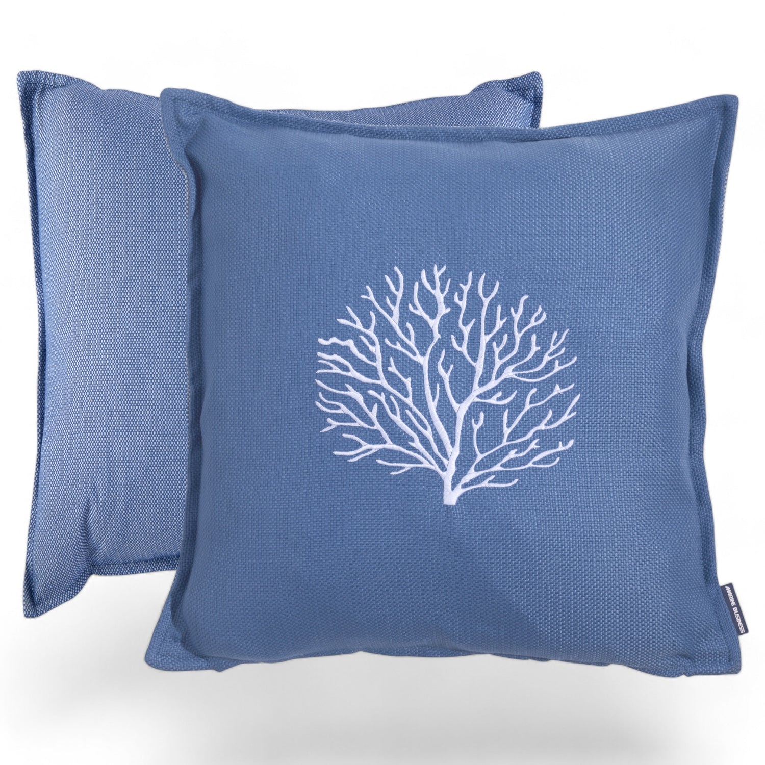 Aruba kussenset van 2 kleur Blue 30407 Marine Business