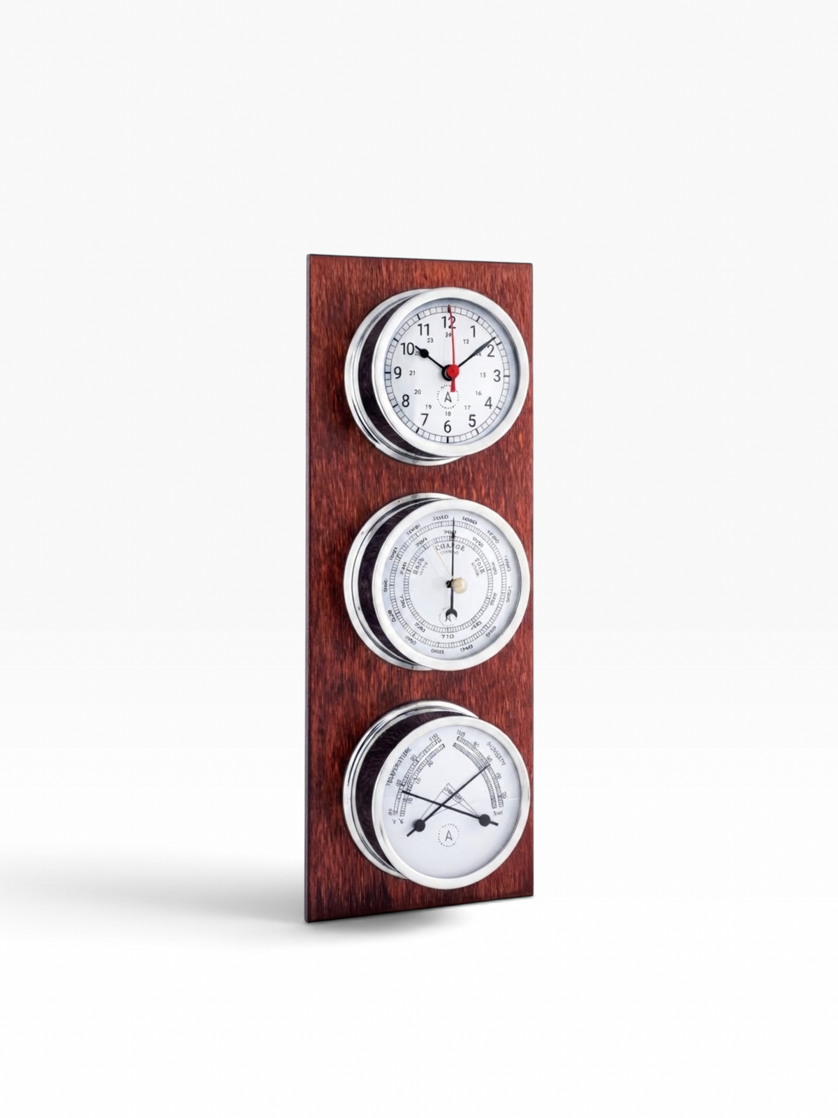 Autonautic Atlantic EG  hout met chrome instrumenten verticaal gepresenteerd