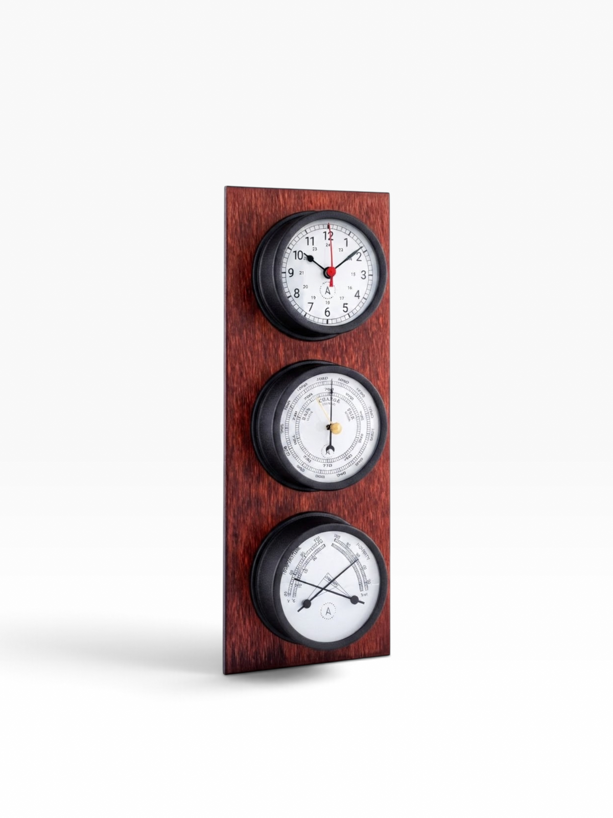 Autonautic Atlantic EG hout met zwarte instrumenten verticaal gepresenteerd
