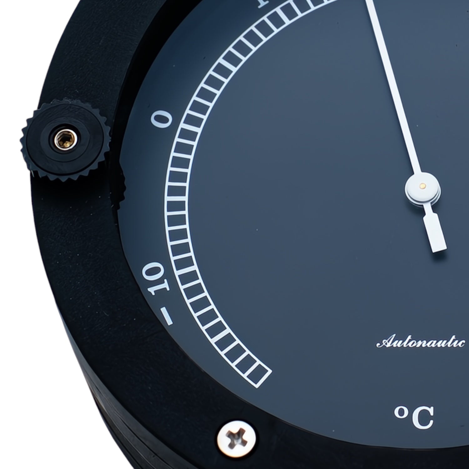 Autonautic Baltic 110 thermometer - zwart, lichtgewicht, outdoor (110 x 40 mm) detail foto