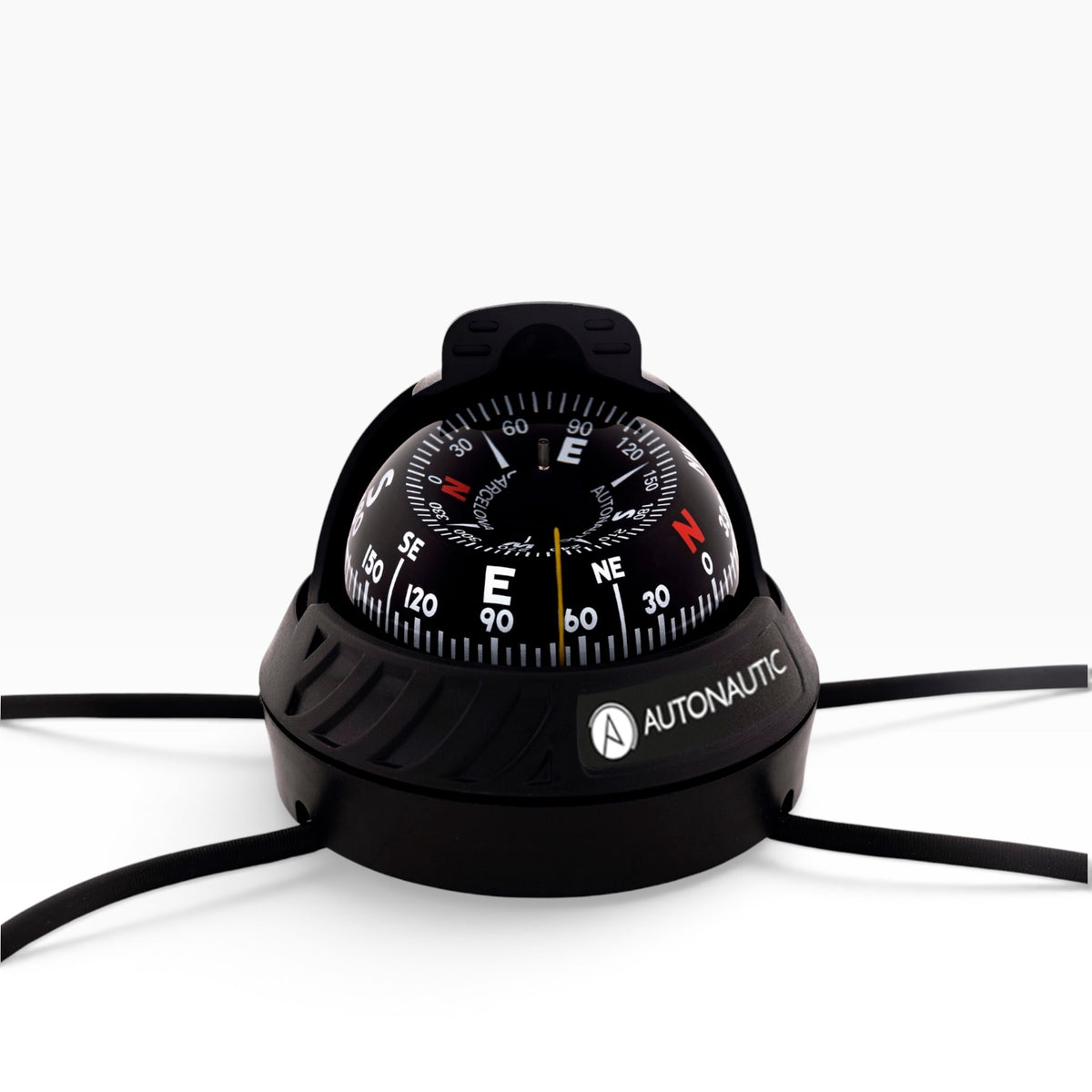 Autonautic_C2-KAYAK_kompas van de voorkant met elastieken banden