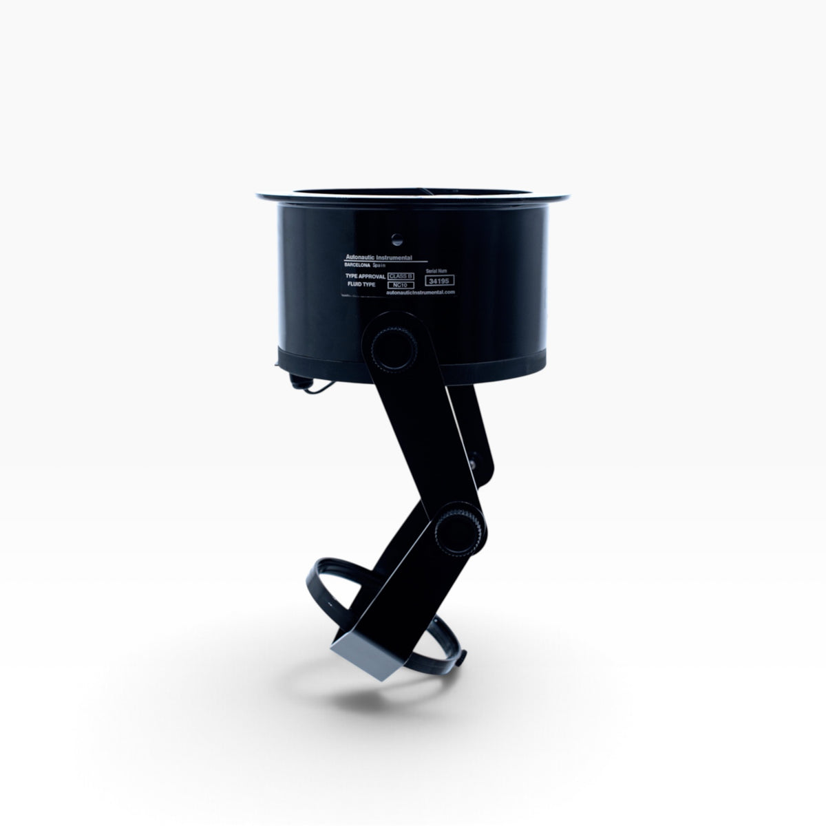 Autonautic CHE-0078 plafondkompas – professioneel, 125 mm, MED/SOLAS van de zijkant