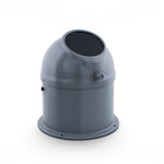 Autonautic CHH-0090 sloepkompas met kompashuis – 100 mm, MED/SOLAS grote close up in complete basis