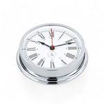 Autonautic Indic 175 scheepsklok - quartz, royaal formaat, Romeins (175 x 40 mm) chroom