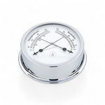 Autonautic Indic comfortmeter - royale thermometer en hygrometer in één (175 x 40 mm) TH175C chroom