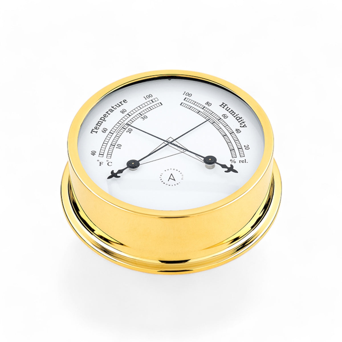 Autonautic Indic comfortmeter - royale thermometer en hygrometer in één (175 x 40 mm)  TH175D
