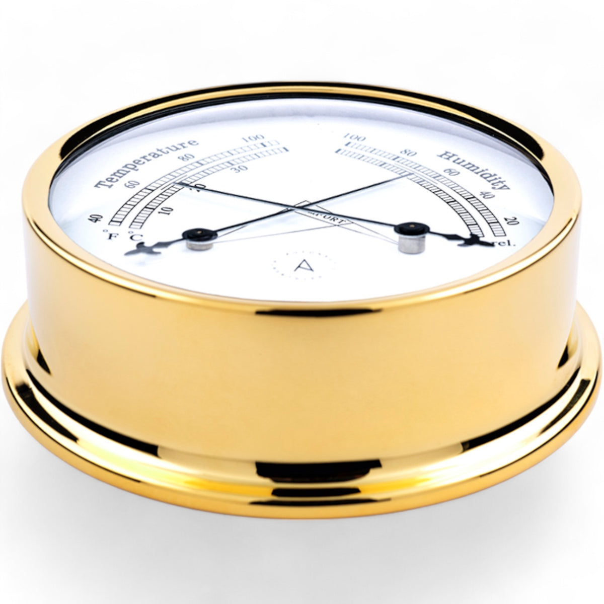 Autonautic Indic comfortmeter - royale thermometer en hygrometer in één (175 x 40 mm)  close-up TH175D