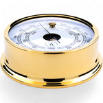 Autonautic Instrumental barometer (120 x 35 mm) - nauwkeurig, royaal, Pacific, goud zijaanzicht