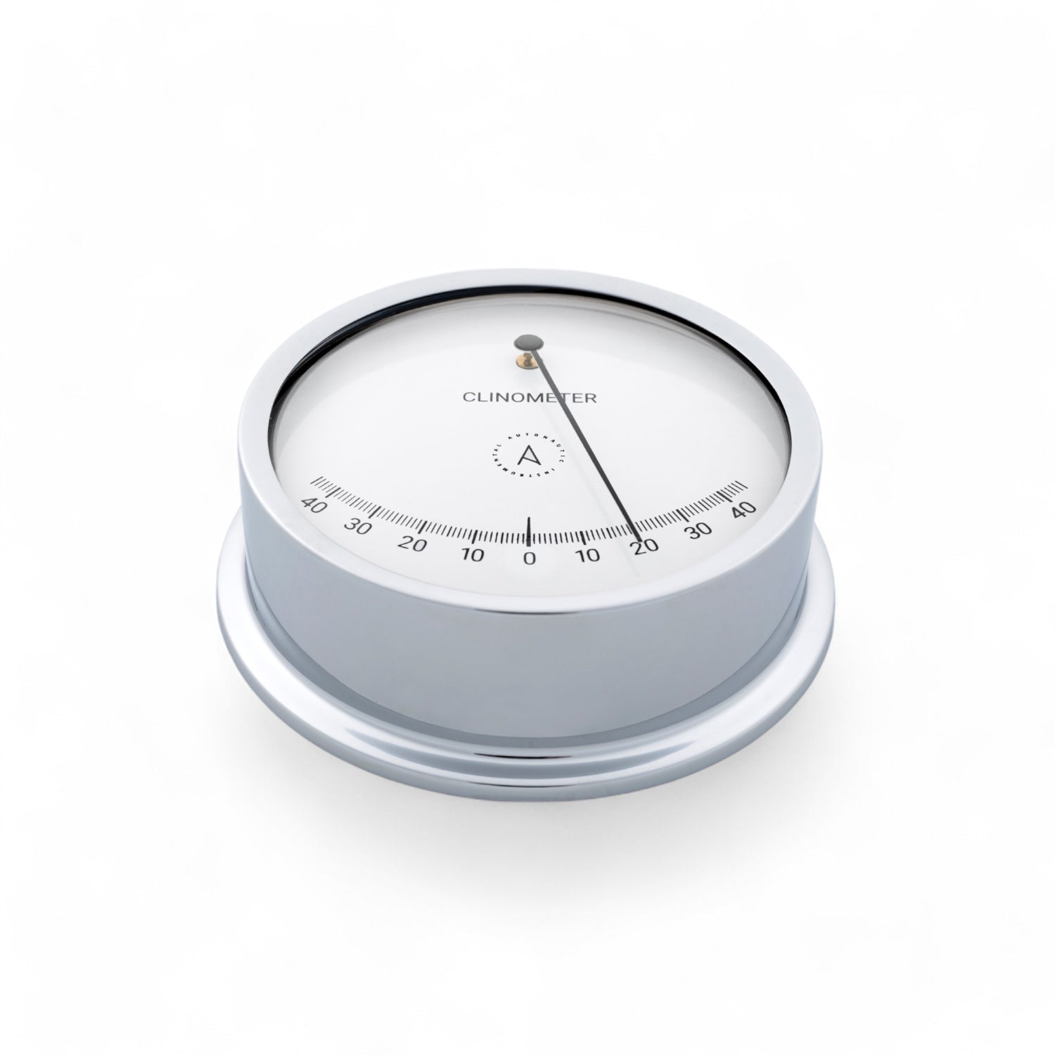 Autonautic Instrumental clinometer (120 x 35 mm) - stabiliteit, precisie, Pacific, chroom voorkant