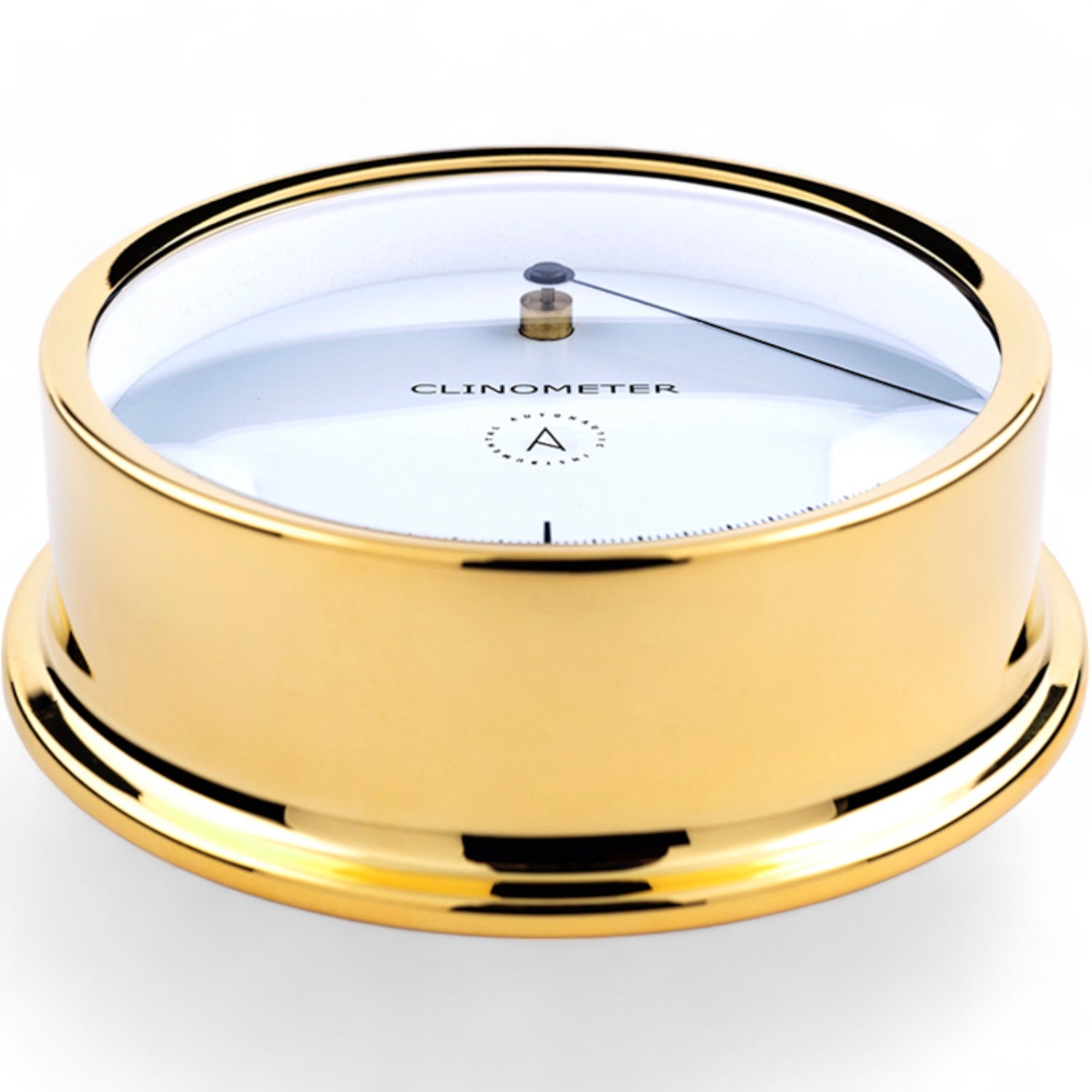 Autonautic Instrumental clinometer (120 x 35 mm) - stabiliteit, precisie, Pacific, goud voorkant