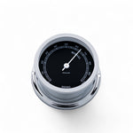 Autonautic Instrumental hygrometer (72 x 39 mm) - stijlvol, functioneel, compact, Minor H72N zwart met witte wijzerplaat 