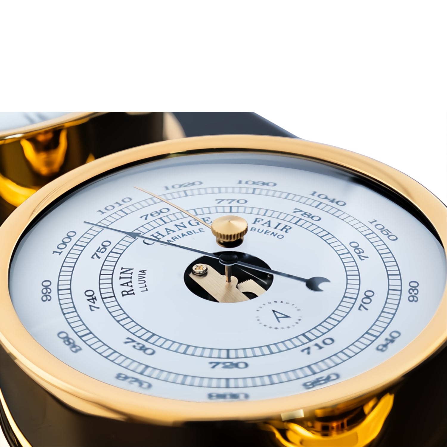 Autonautic Pacific 120 weerstation -close up van de barometer