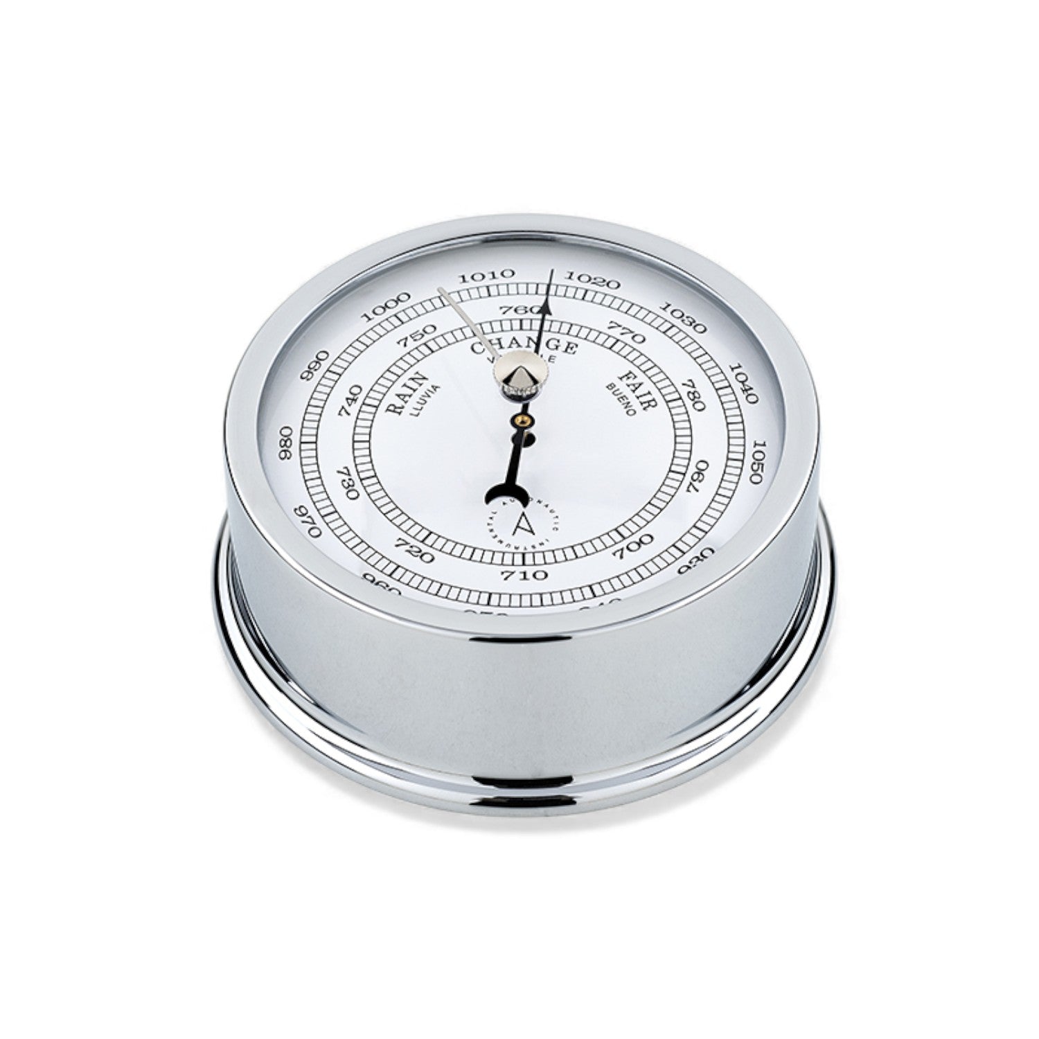 Autonautic Atlantic barometer 95x35 mm - nauwkeurig, gebruiksvriendelijk