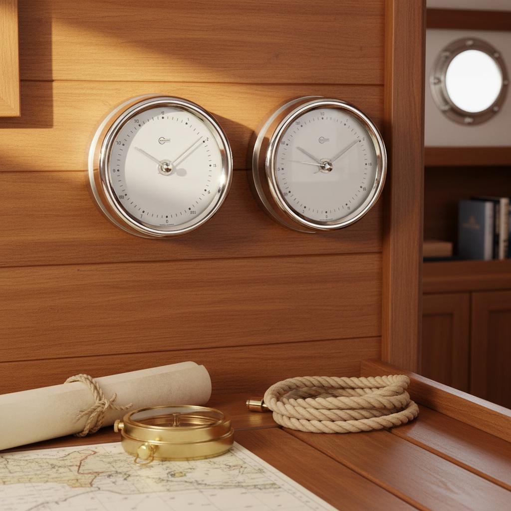 BARIGO ORION 827RFPO naast elkaar boven de kaartentafel