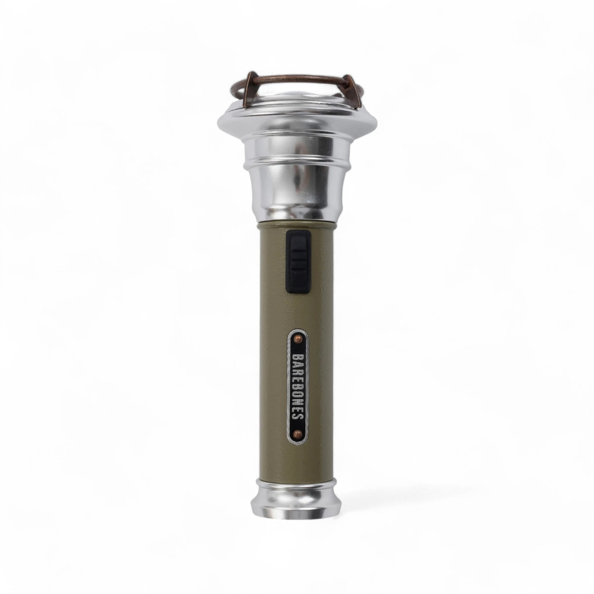 Barebones Vintage zaklamp –LIV-290_VintageFlashlight-OliveDrab