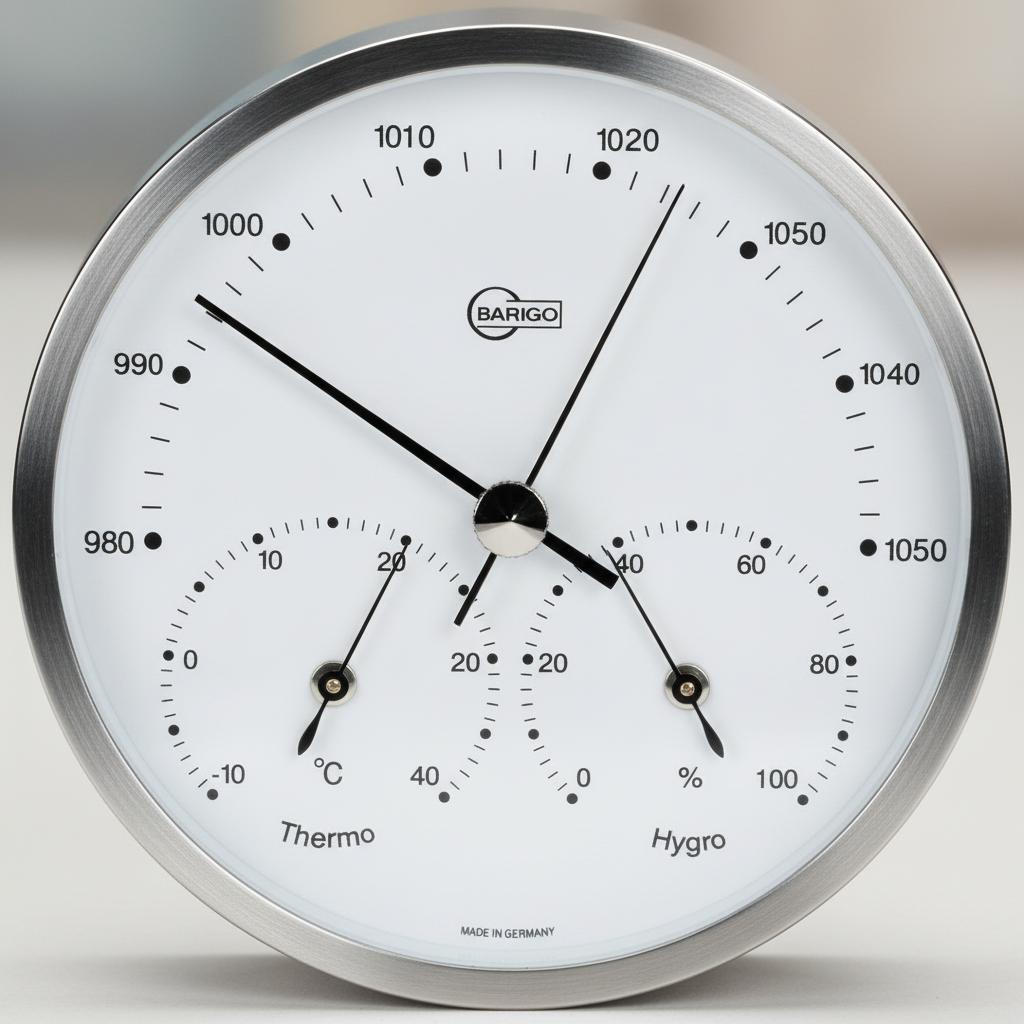 Barigo 101.3 weatherstation from the front