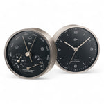 Barigo 601.5 klok 104 x 30 mm – Pentable Collectie, vernikkeld messing, quartz precisie met weerstation uit dezelfde serie