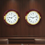 Barigo Captain scheepsklok en barometer set 210 mm met thermometer functie