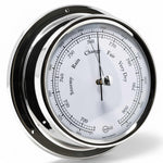 Barigo Regatta barometer 120 x 40 mm, gepolijst rvs, 184RFPO 