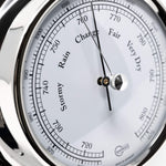 Barigo Regatta barometer 120 x 40 mm, gepolijst rvs, 184RFPO ingezoomd