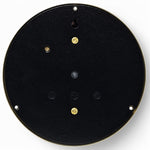 Barigo Regatta barometer 120 x 40 mm, messing met blauwe wijzerplaat, 184MS BL achterkant