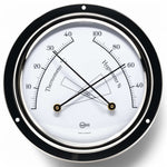 Barigo Regatta chroom comfortmeter 120 x 40 mm van gepolijst rvs met comfort zone 983RFPO 