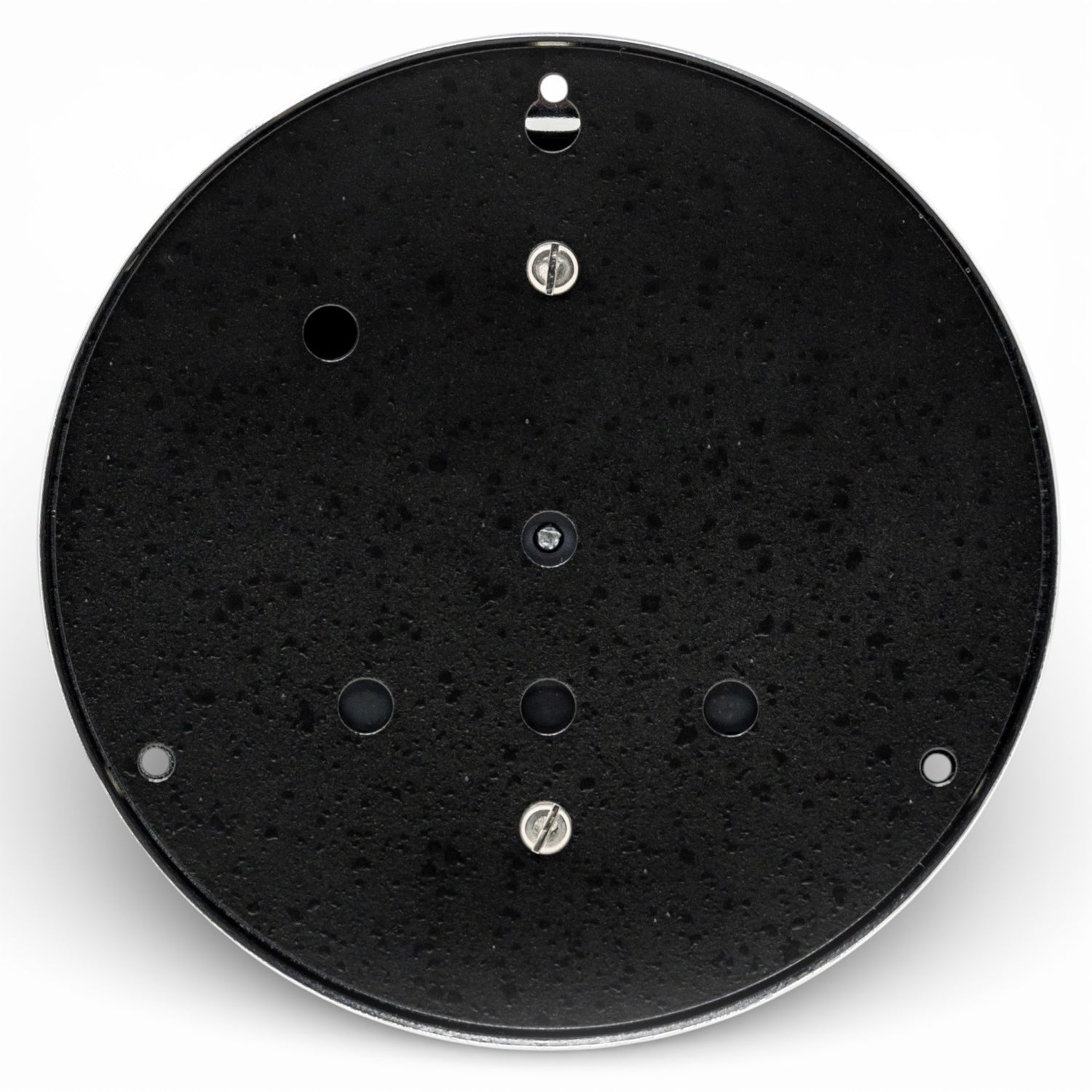 Barigo Star barometer 110 mm – klassiek en nauwkeurig, achterkant slimme uitsparingen aan de achterzijde voor wandophanging