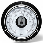 Barigo Tempo barometer gepolijst rvs met open wijzerplaat 183RFPO voor aanzicht
