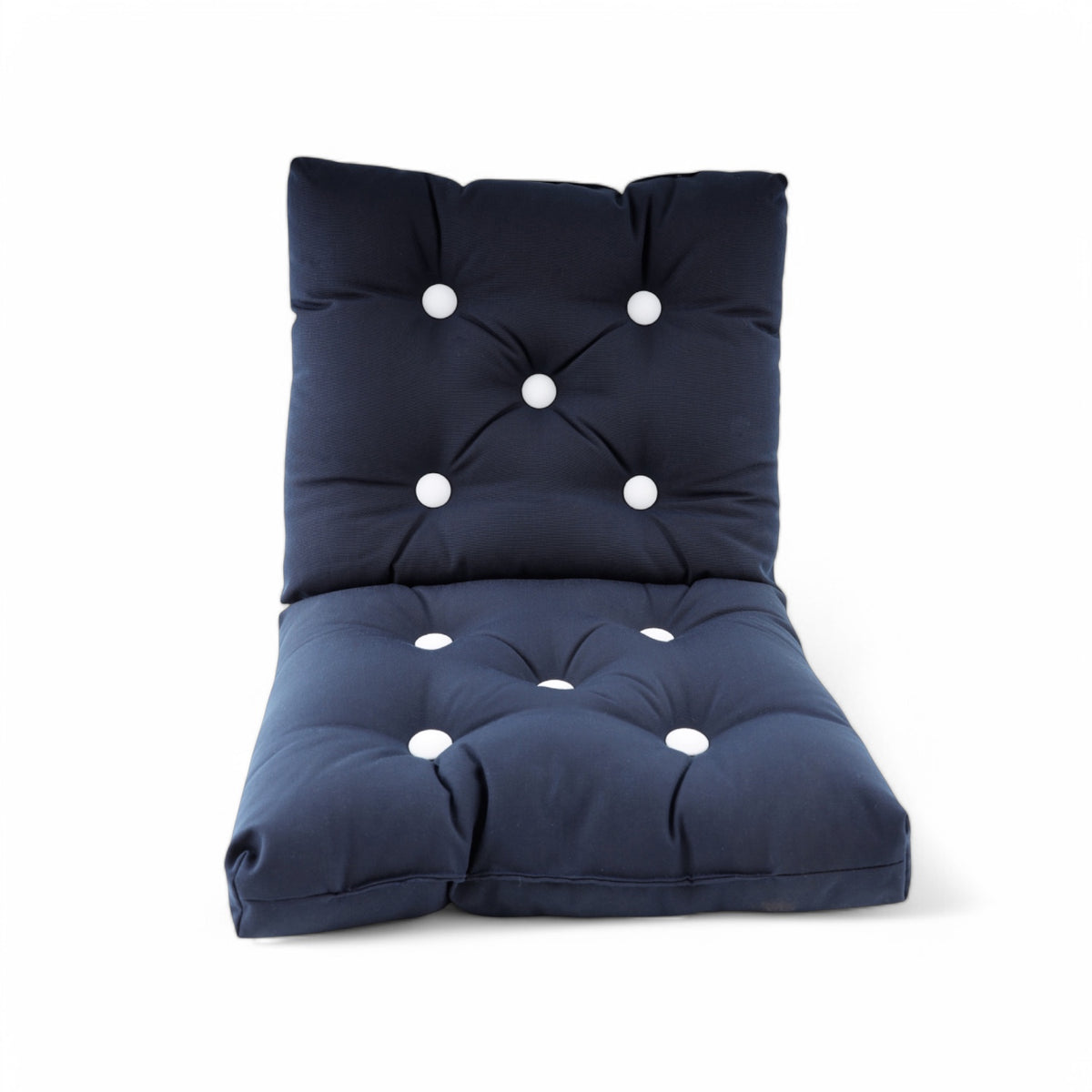 Bootkussen ARC Marine dubbel navy met witte knopen 5925
