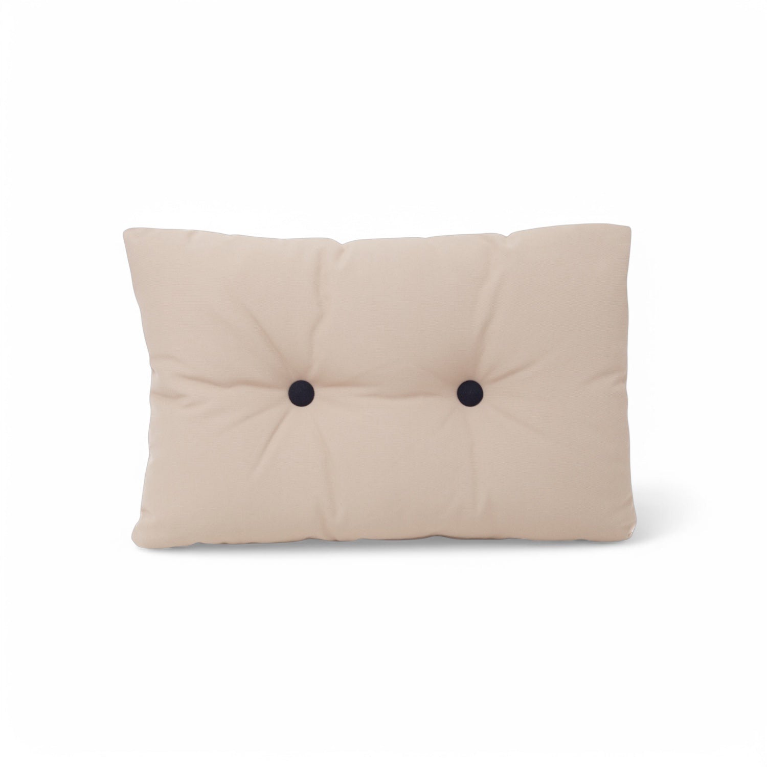 Bootkussen met knopen ARC Marine beige met zwarte knopen 5906