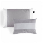 Bootkussen nautische set (2 stuks) – waterproof, UV-bestendig, met witte streep 46549 grey met white