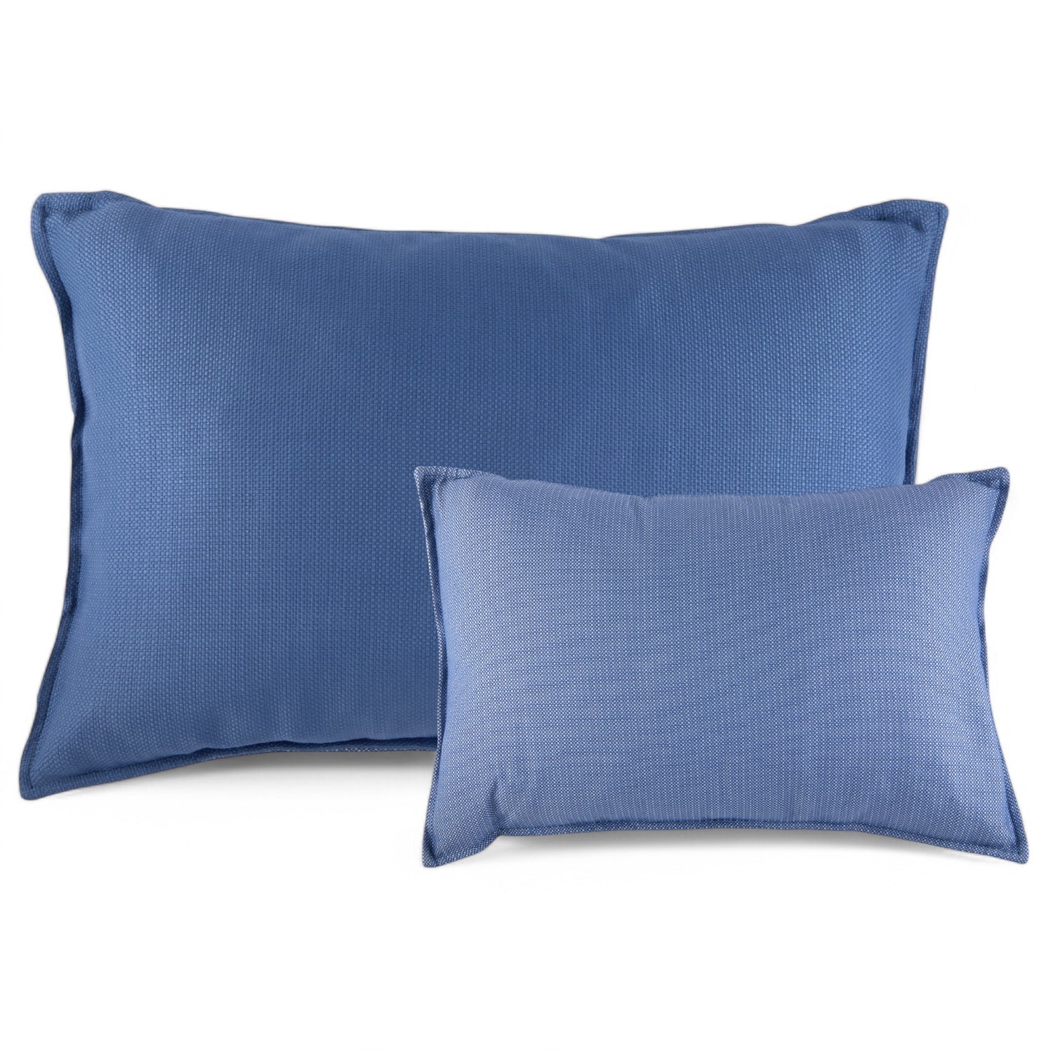Bootkussens set van twee, groot en klein, in kleur Blue - Aruba langwerpig Marine Business 30406