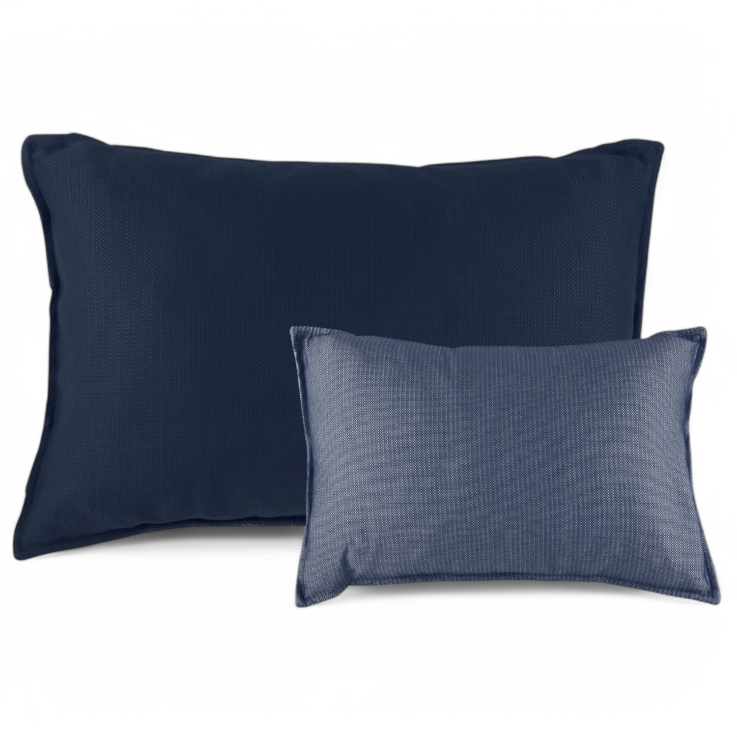 Bootkussens set van twee, groot en klein, in kleur Navy - Aruba langwerpig Marine Business 30446